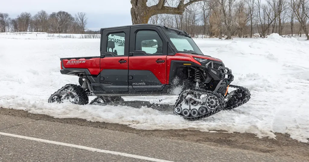 DURATRACKS Rips Through Snow
