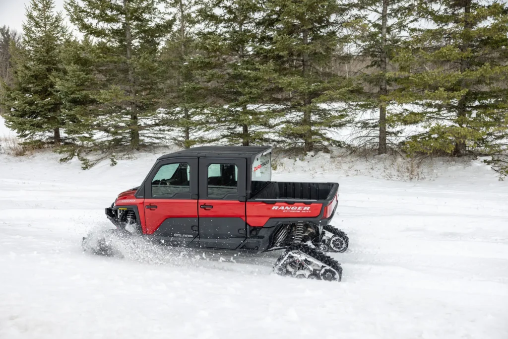 DURATRACKS CONQUERS THE SNOW