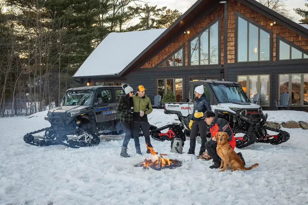 Made it to the cabin with DURATRACKS