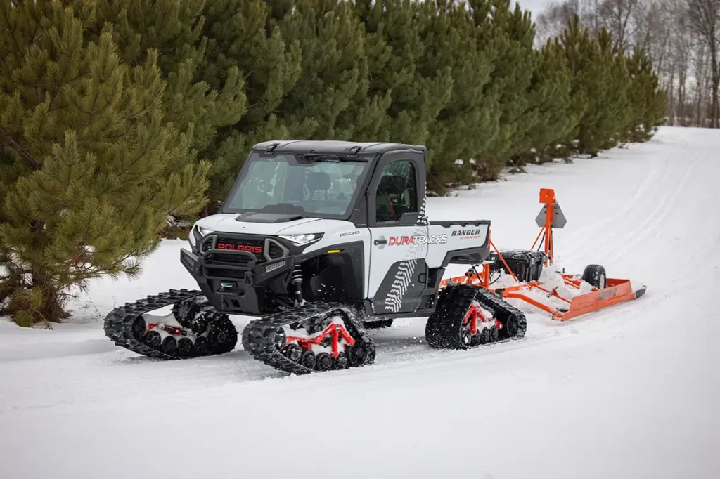 Trail Grooming Track System for Polaris UTV