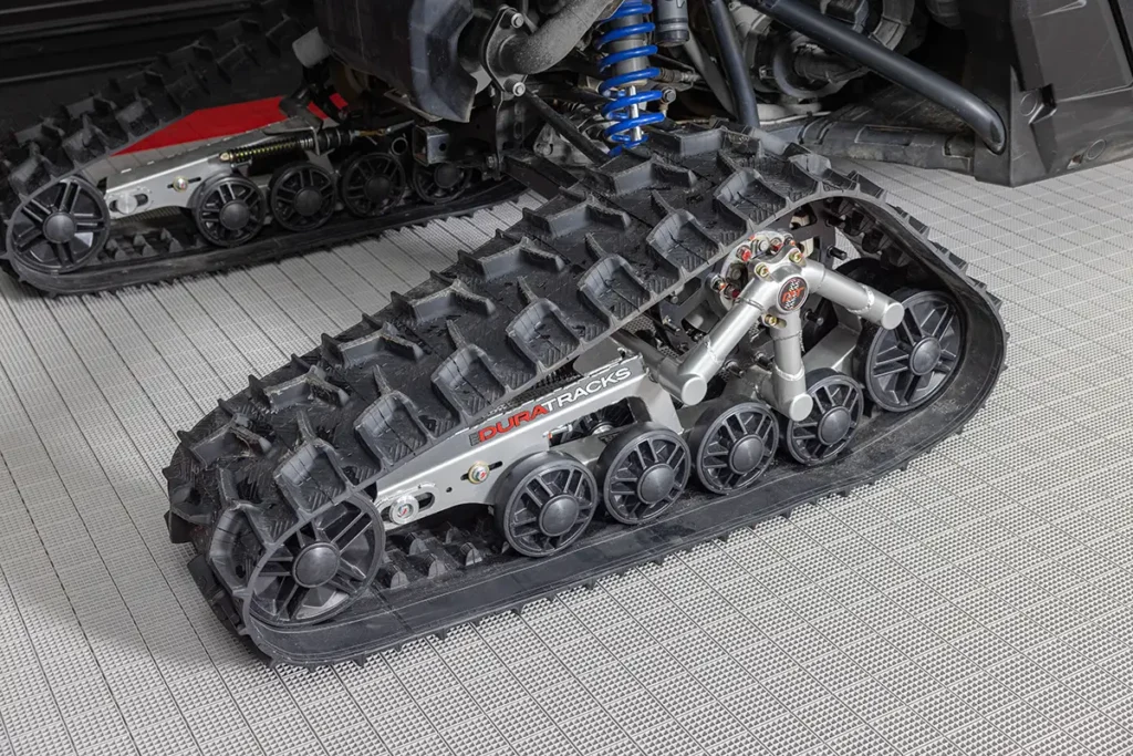 DURATRACKS Rear Pod on a Polaris XPEDITION Form the Back