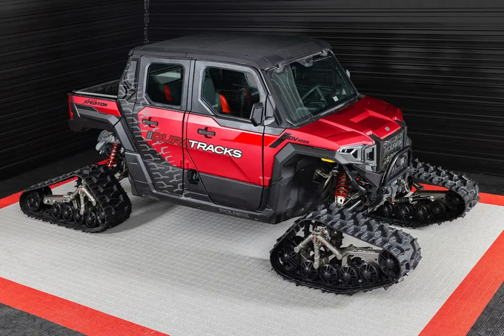 XPEDITION with Titanium Colored G4 DURATRACKS 129 High Country