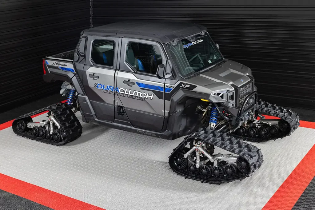 Silver/Blue XPEDITION with Titanium G4 DURATRACKS 129 High Country